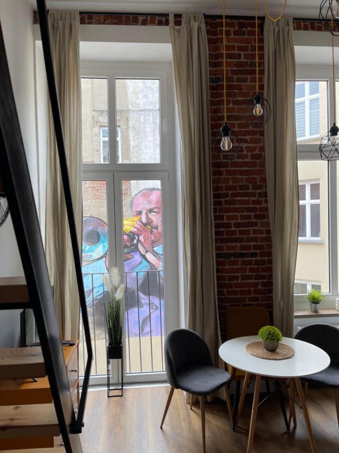 Urokliwy Loft W Ncl Kamienica Vabank 34 Daire Łódź Dış mekan fotoğraf