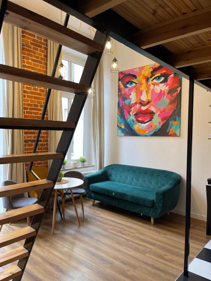 Urokliwy Loft W Ncl Kamienica Vabank 34 Daire Łódź Dış mekan fotoğraf